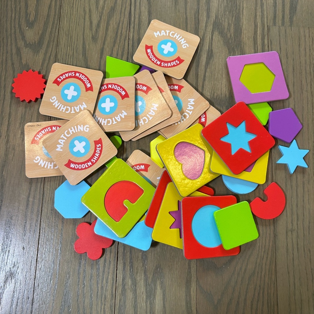 Target Wooden Matching Shapes Puzzle